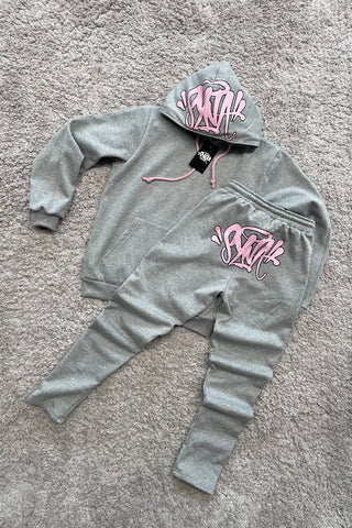 Chandal Syna gris rosa (Baja Calidad)