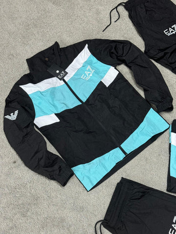 Chandal Armani (azul y negro) Max calidad