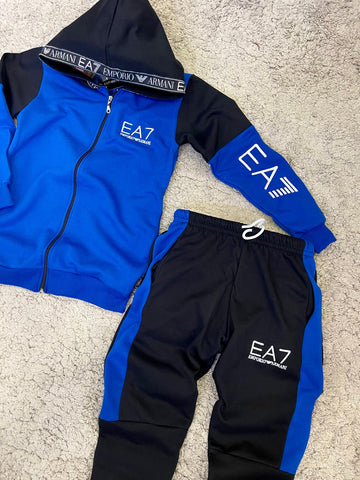 Chándal Armani azul/negro