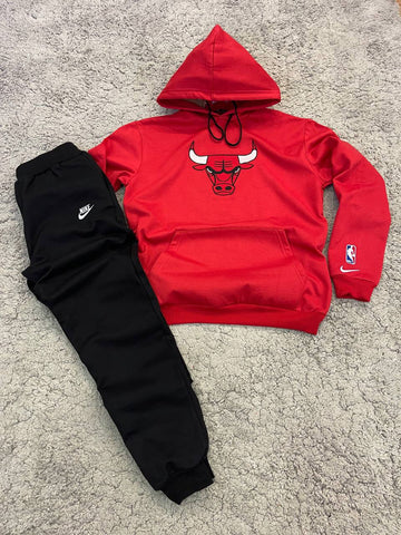 Chandal rojo “Chicago bulls” "Baja calidad"