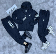 Chandal Asics *reflectante* negro