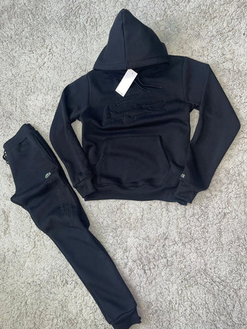 Chándal Lacoste (Negro)