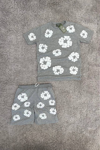 Conjunto Denim gris verano