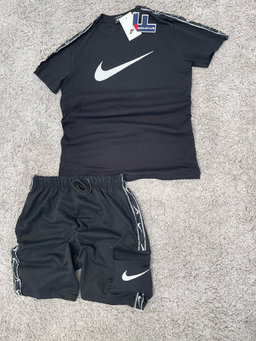 Conjunto de verano NIKE negro