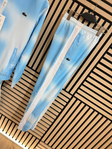 Chándal lacoste azul/blanco