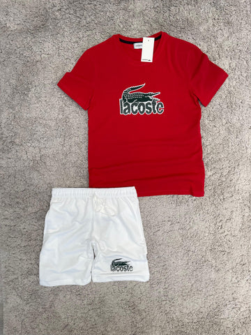 Chandal Lacoste nuevo de verano “rojo”