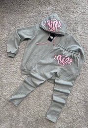 Chandal Syna gris rosa (Baja Calidad)