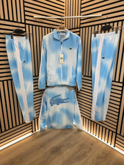 Chándal lacoste azul/blanco