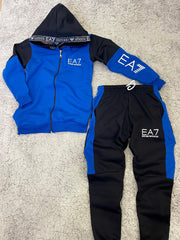 Chándal Armani azul/negro